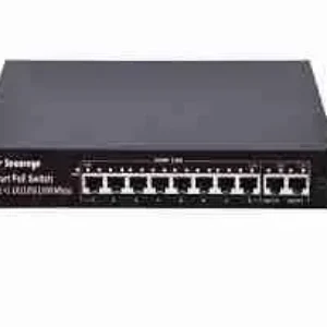 Secureye 8Port POE Switch (10/100/1000) + 2 (10/100/1000) + 2 (SFP) -0 S-8GE-2UG-2UF-NB (