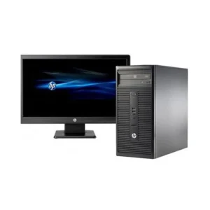 HP 406 G2 Microtower desktop 6th Gen Core i5 6500 3.2 GHZ 8GB RAM 1TB HDD 20 inch Monitor (3FH34PA)  Ex-Uk