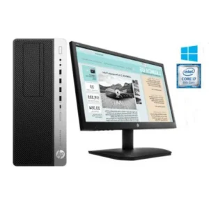 HP EliteDesk 800 G4 /Core-i7 8th-Gen /4 GB /1 TB HDD /2 GB AMD Radeon Graphics /18.5 Inch Monitor-BRAND NEW